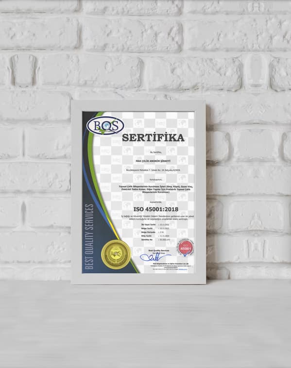 ISO 45001:2018 İş Sağlığı ve Güvenliği